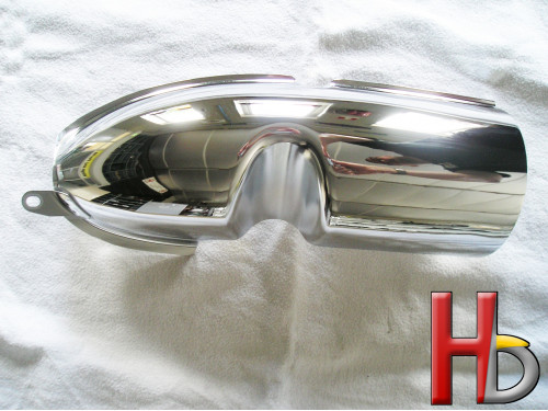 Chrome exhaust cover...