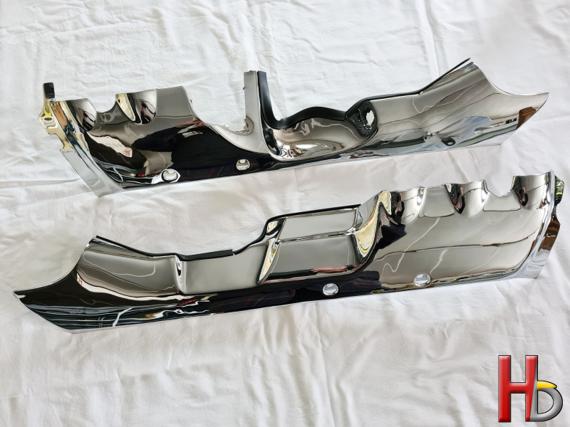 chrome exhaust covers Goldwing GL1800