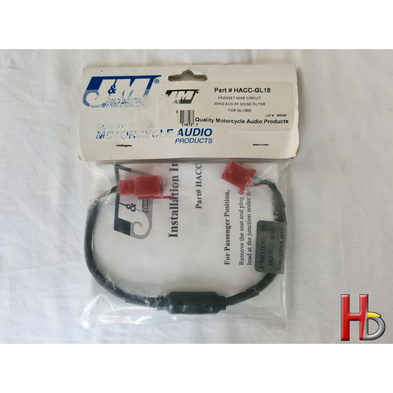 headset noise filter Goldwing GL1800