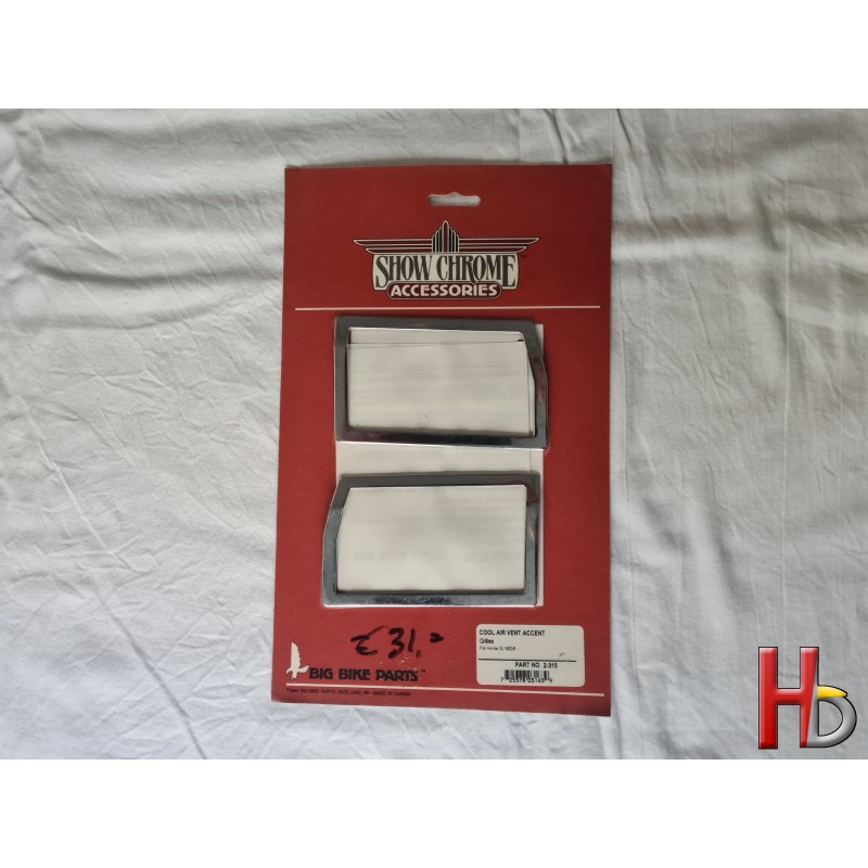 chromen randjes ventilatieroosters kuip Goldwing GL1500