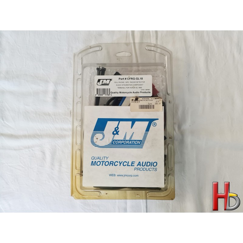 J&M cell phone GPS connector Goldwing GL1800