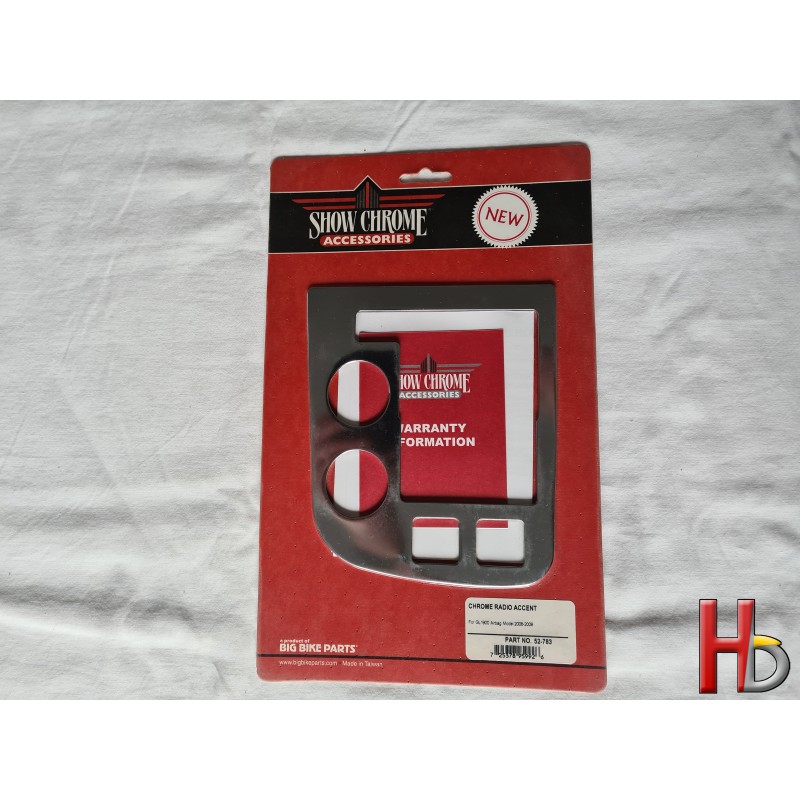 chromen radio cover Goldwing GL1800 airbag