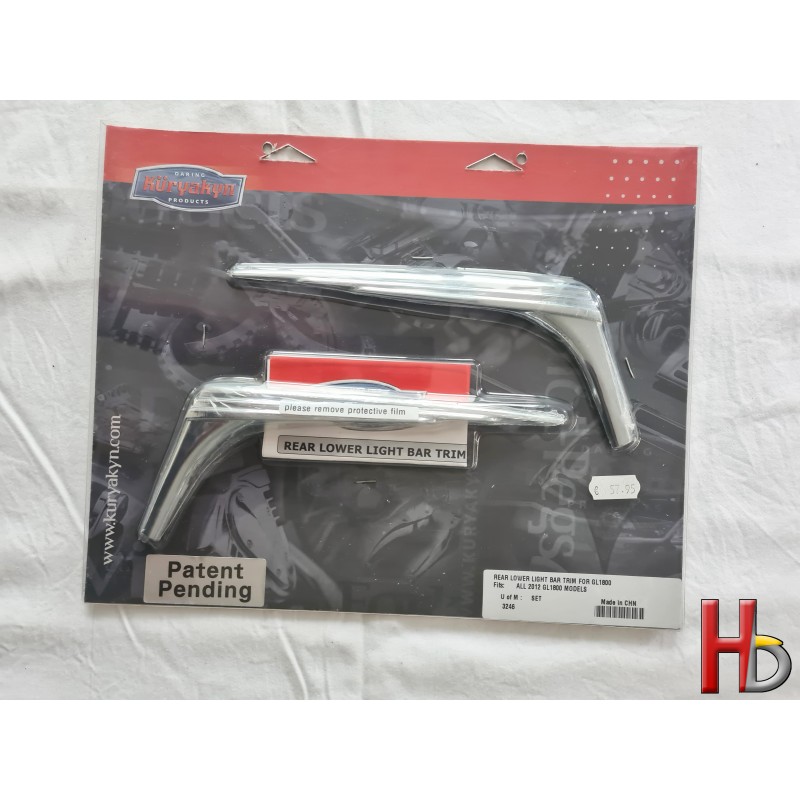 rear lower light bar trim Goldwing GL1800