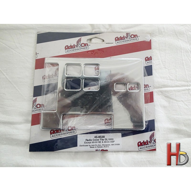 chrome radio cover Goldwing GL1500 Aspencade