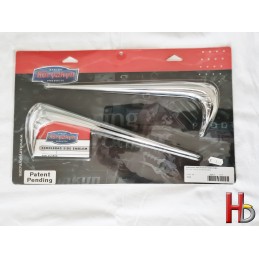 chromen strips zijkoffer deksels Goldwing GL1800