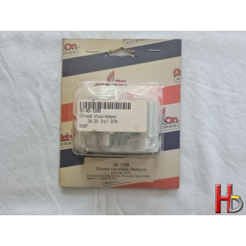 chrome handlebar dampner Goldwing GL1800